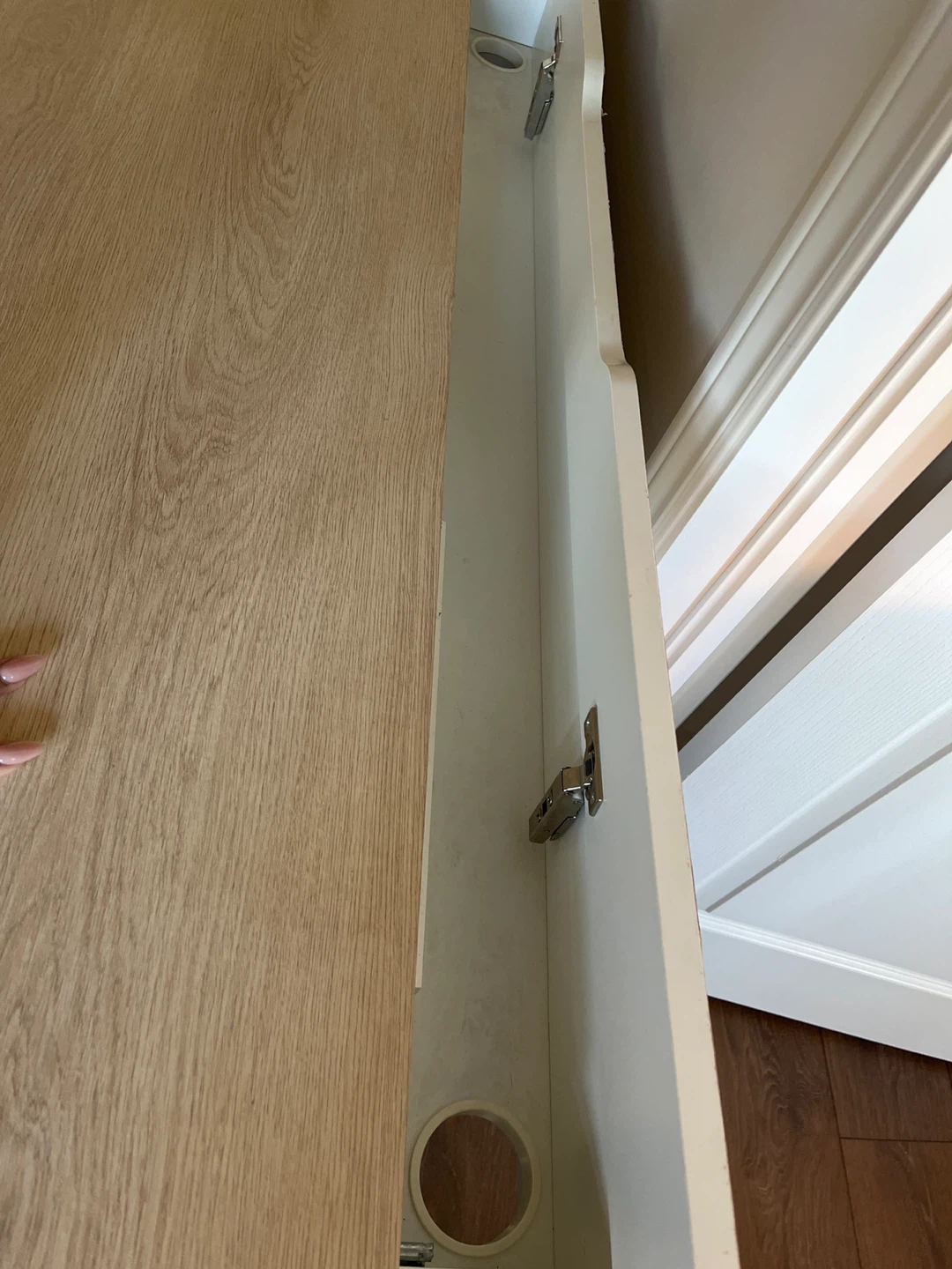 IKEA Desk with Cable Storage - photo 2