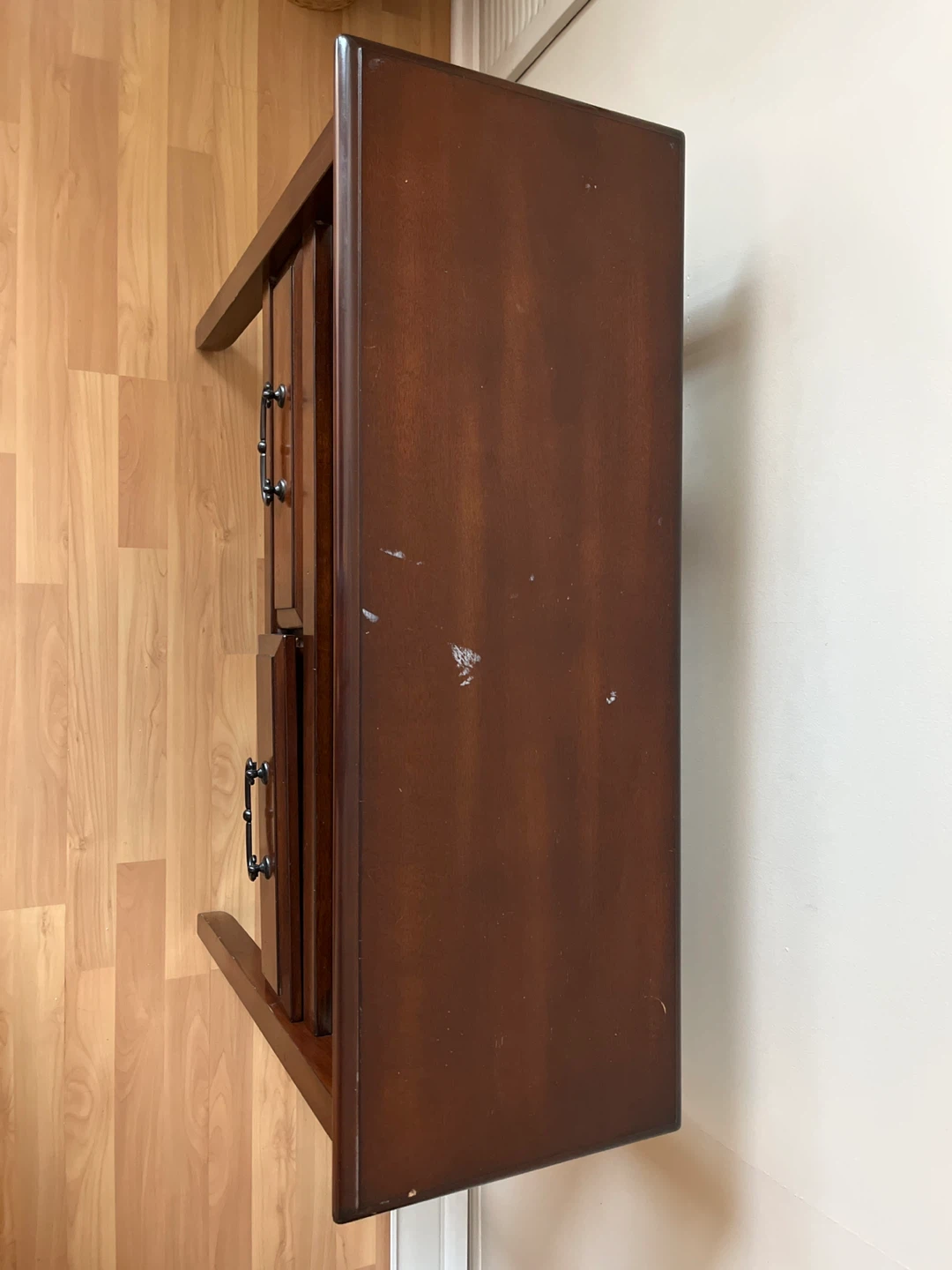 Wooden Console Table with Drawers - photo 2
