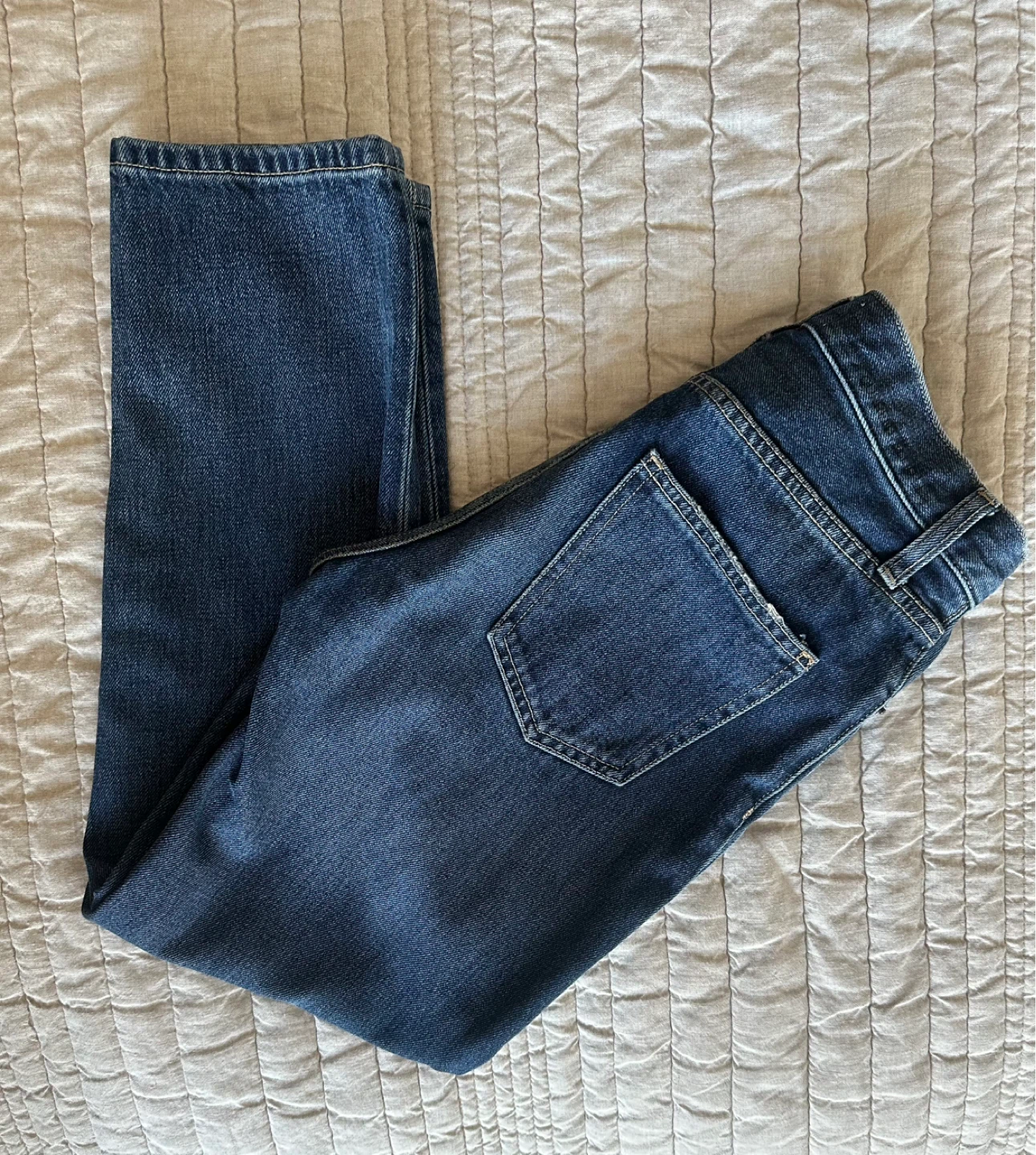 Current/Elliot One Year Worn Vintage Cropped Slim Leg Jeans - photo 2