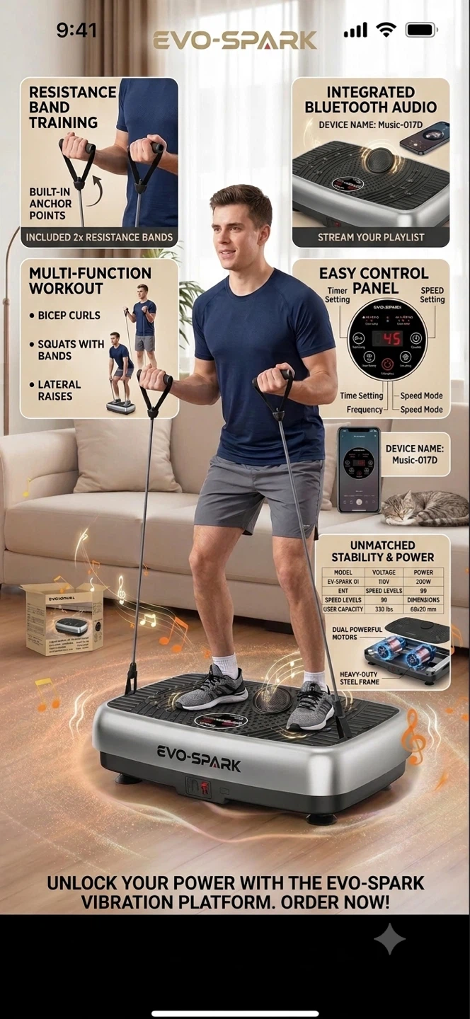 Evo-Spark Vibration Platform