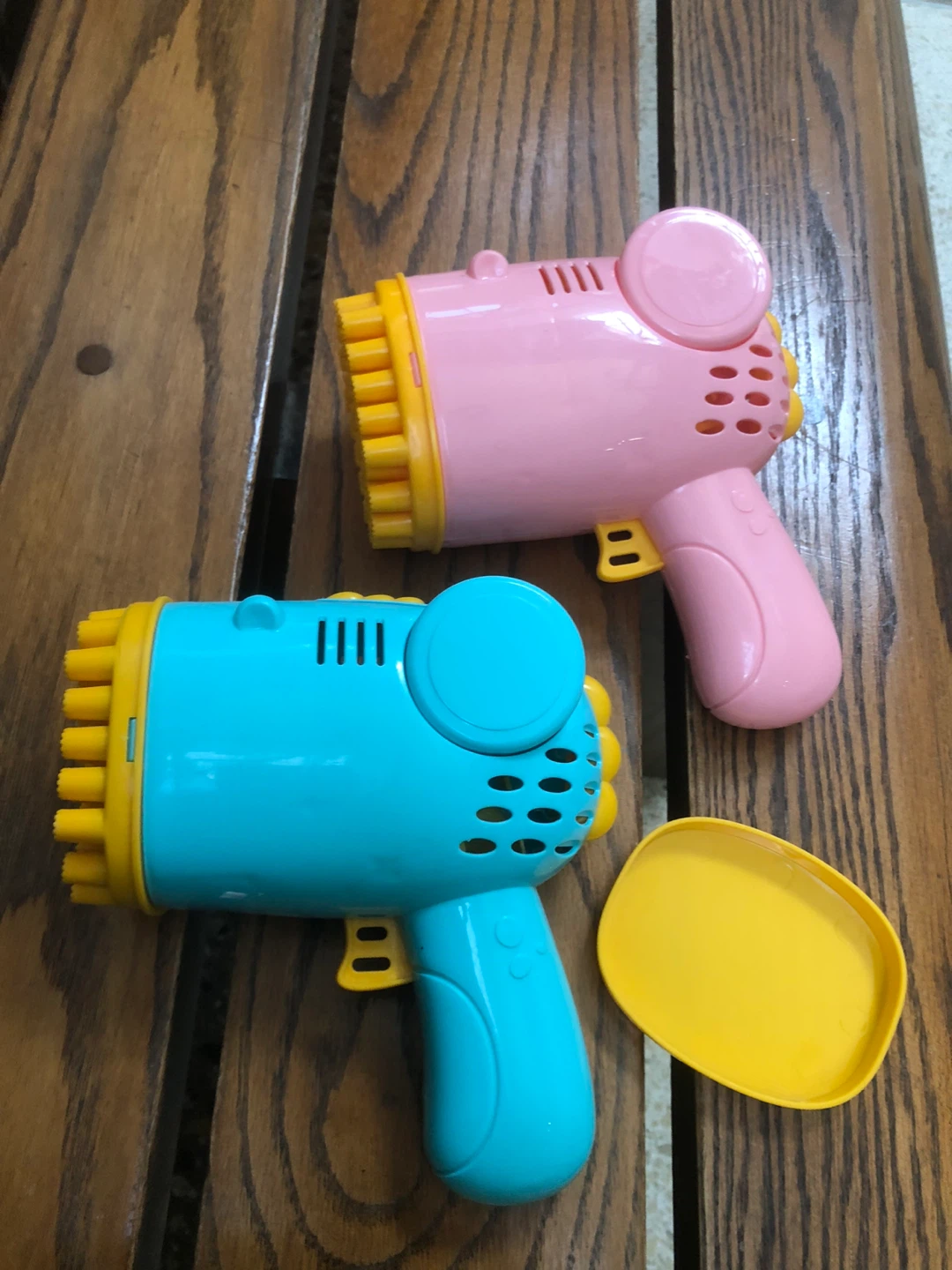 Bubble Gun Toy - Pink and Blue