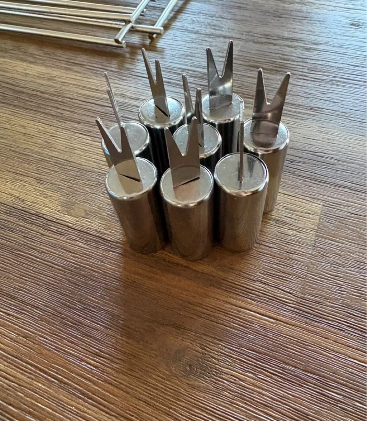 Bbq corn on the cob Stainless Steel holders