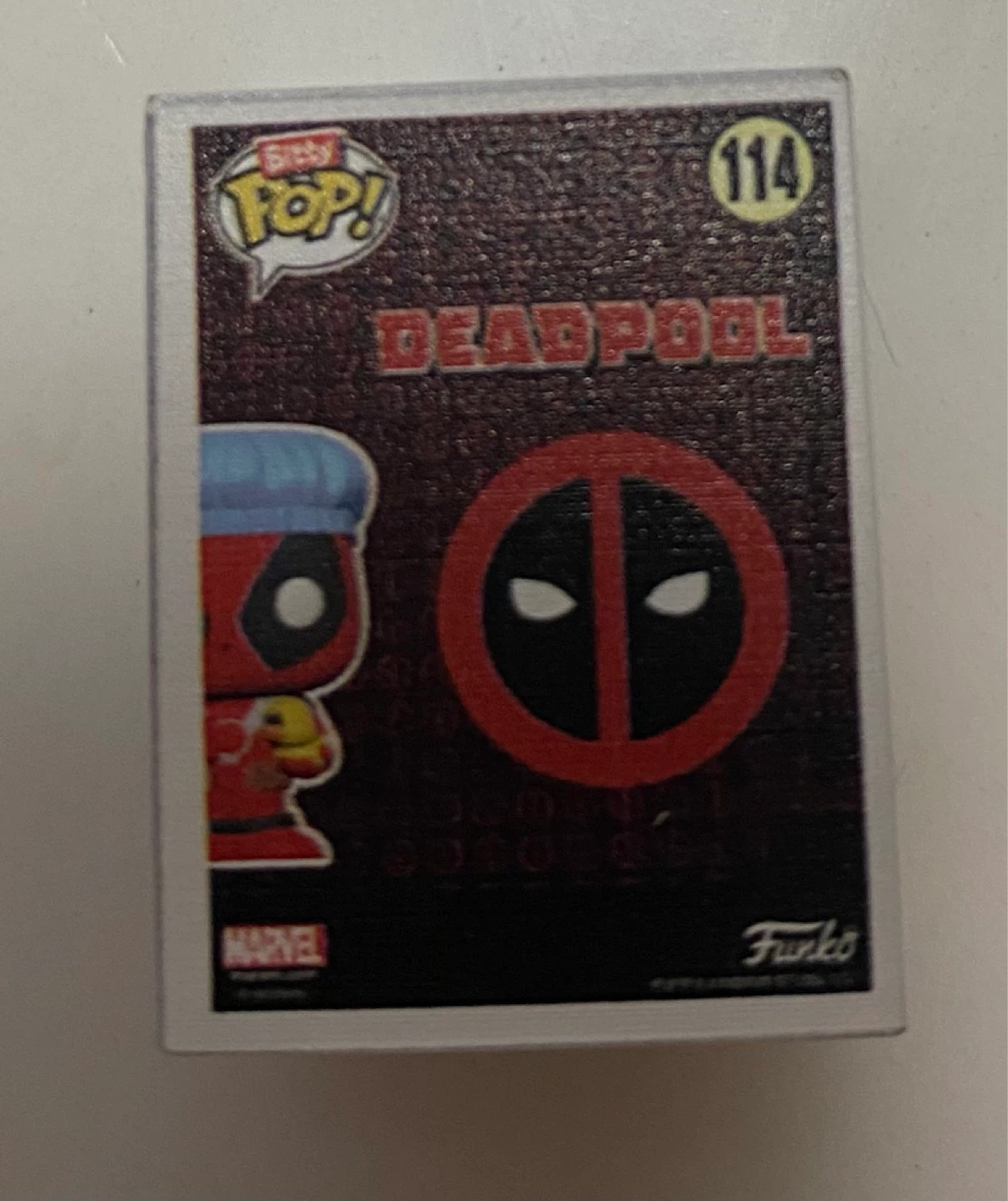 Deadpool Funko Bitty Pop 114 Bathtime Gold - photo 4