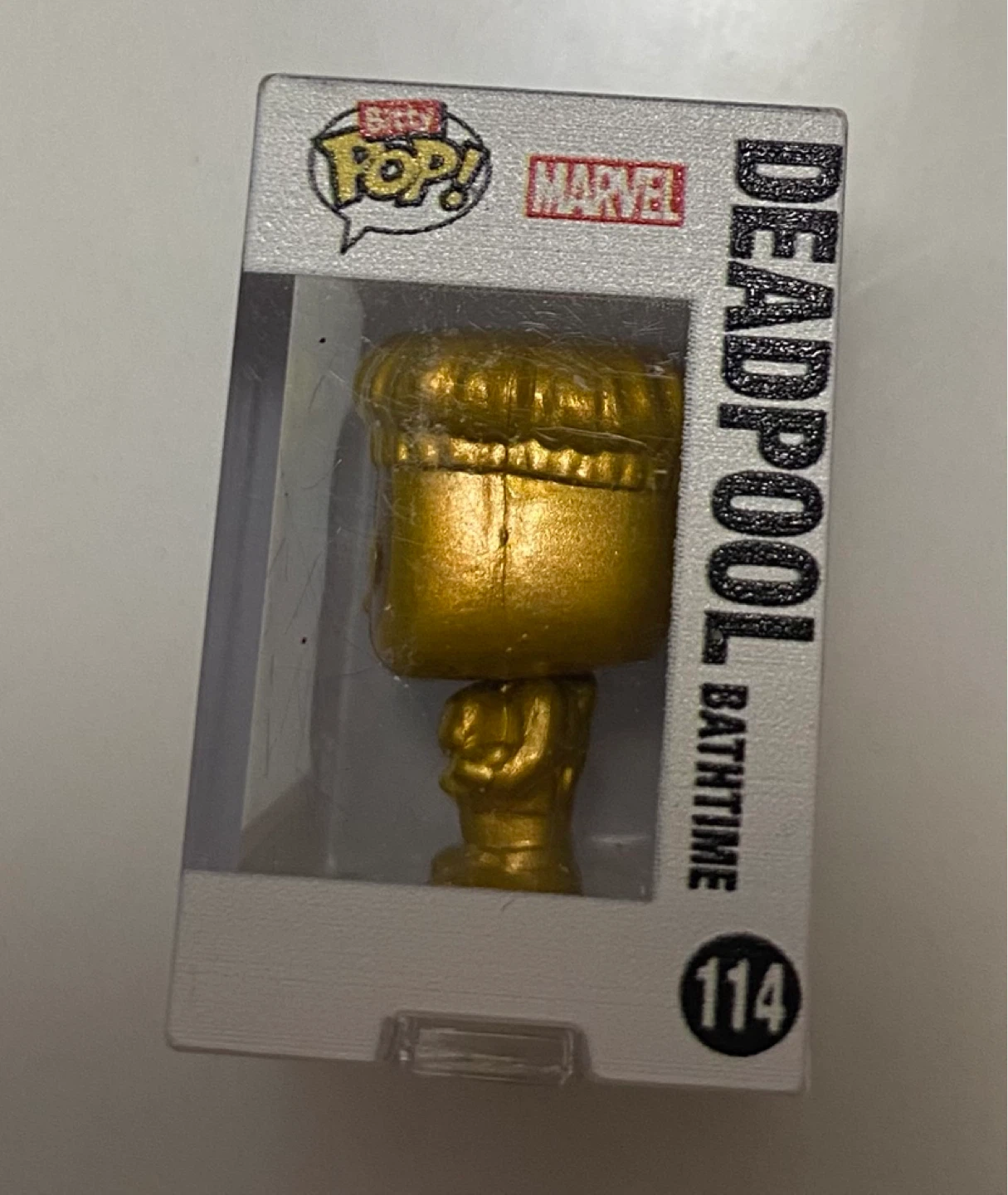 Deadpool Funko Bitty Pop 114 Bathtime Gold - photo 2