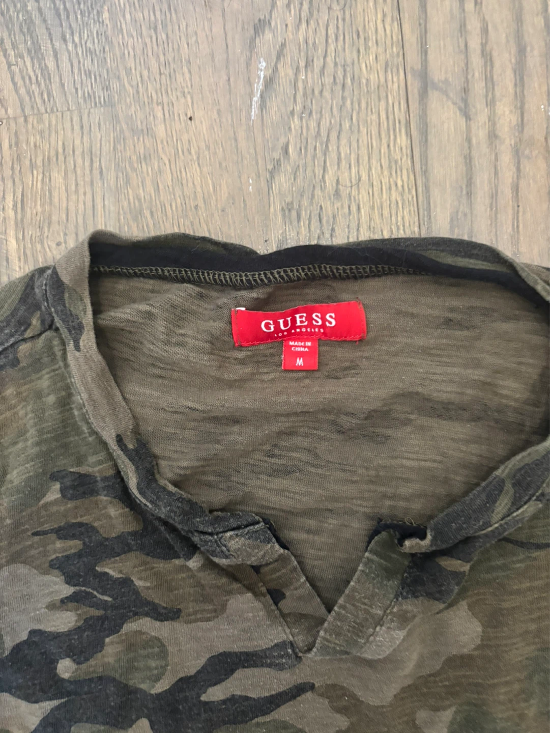 Vintage Guess Camo Top (Medium) - photo 2