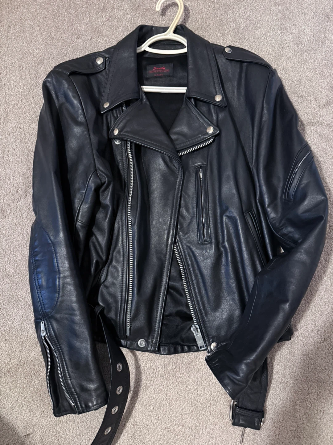 Leather Motorcycle Jacket