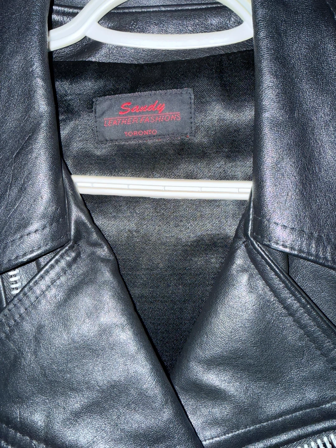 Leather Motorcycle Jacket - photo 2