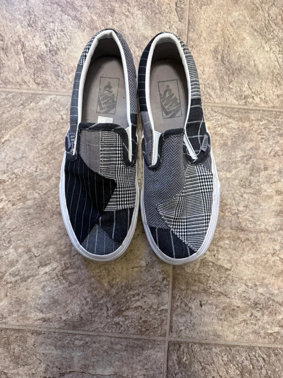 Vans Slip-On Patchwork Shoes