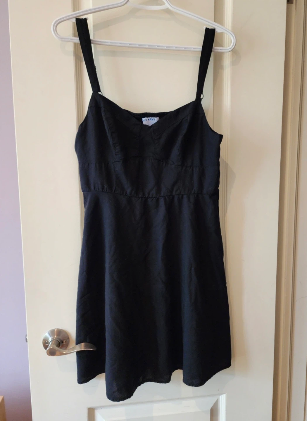Sweetheart Summer Cotton Dress, Black ⚽️ - photo 3