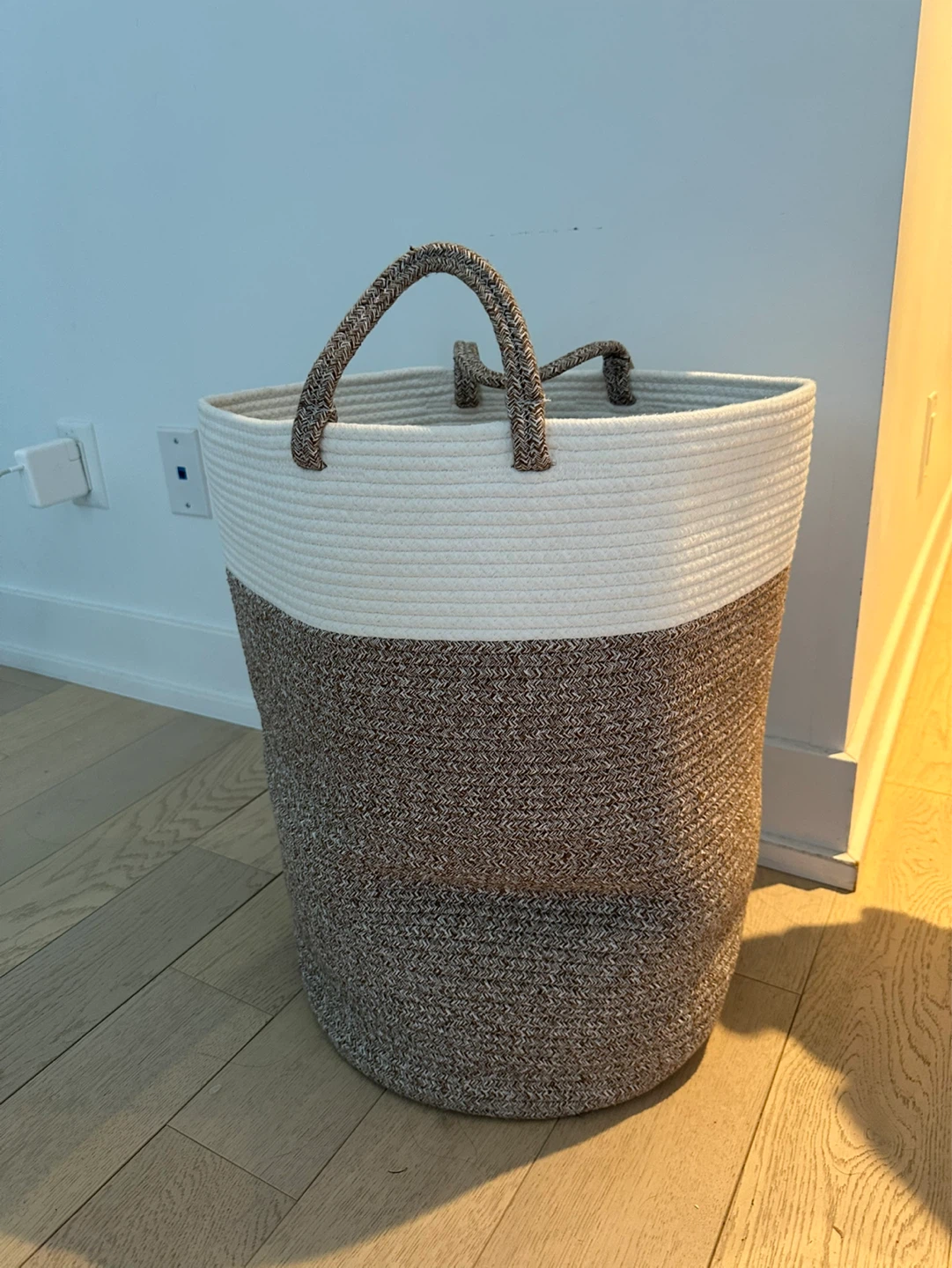 Woven Rope Storage Basket