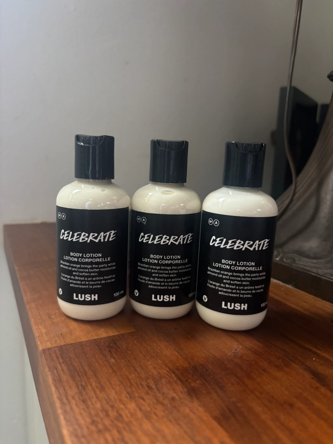 LUSH Celebrate Body Lotion (3 x 100ml)