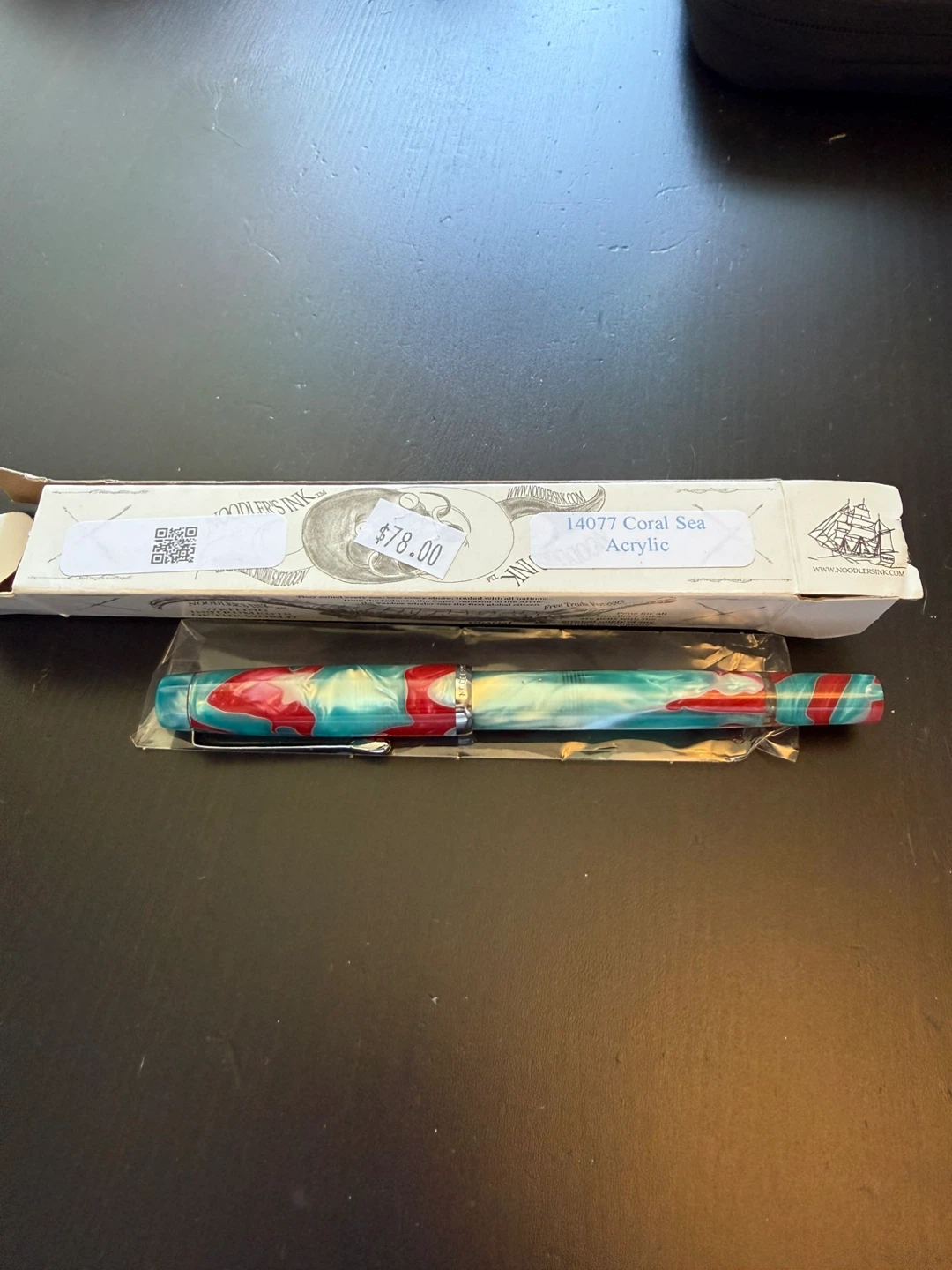 Noodler's Ink Konrad 14077 Coral Sea Fountain Pen - photo 2