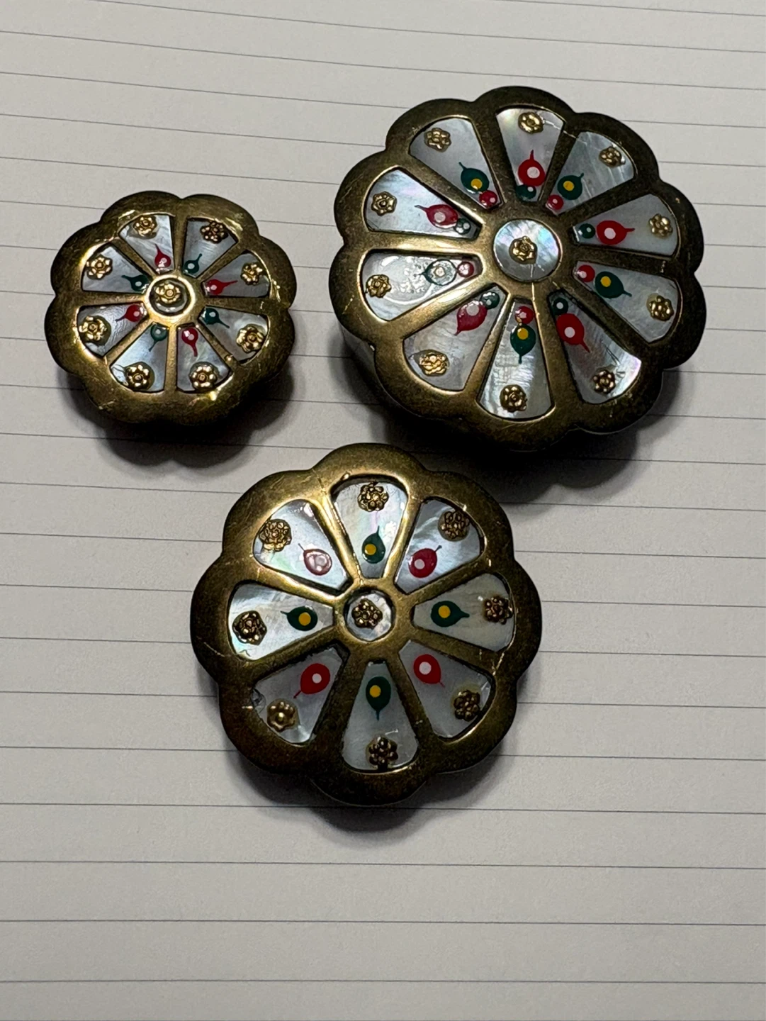 Decorative Brass and MOP Boxes - photo 3