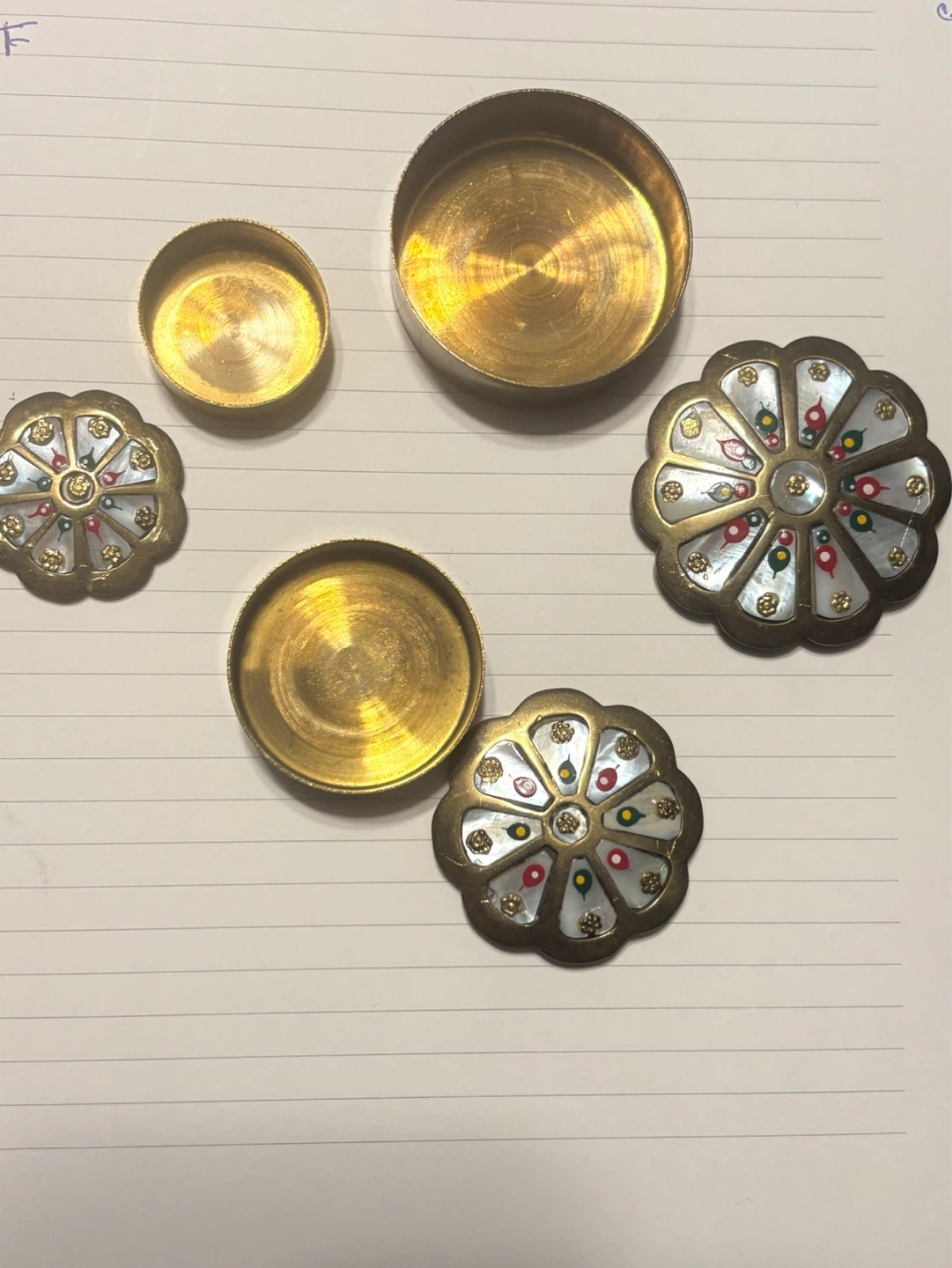 Decorative Brass and MOP Boxes - photo 4