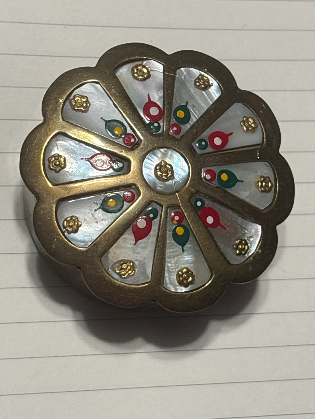 Decorative Brass and MOP Boxes - photo 5