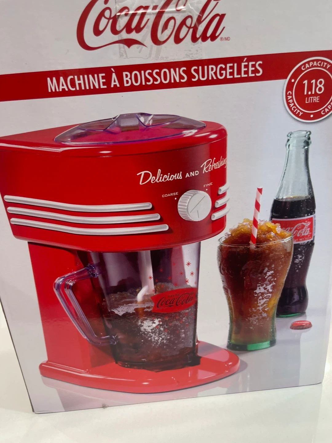 Nostalgia Coca-Cola Frozen Drink Machine