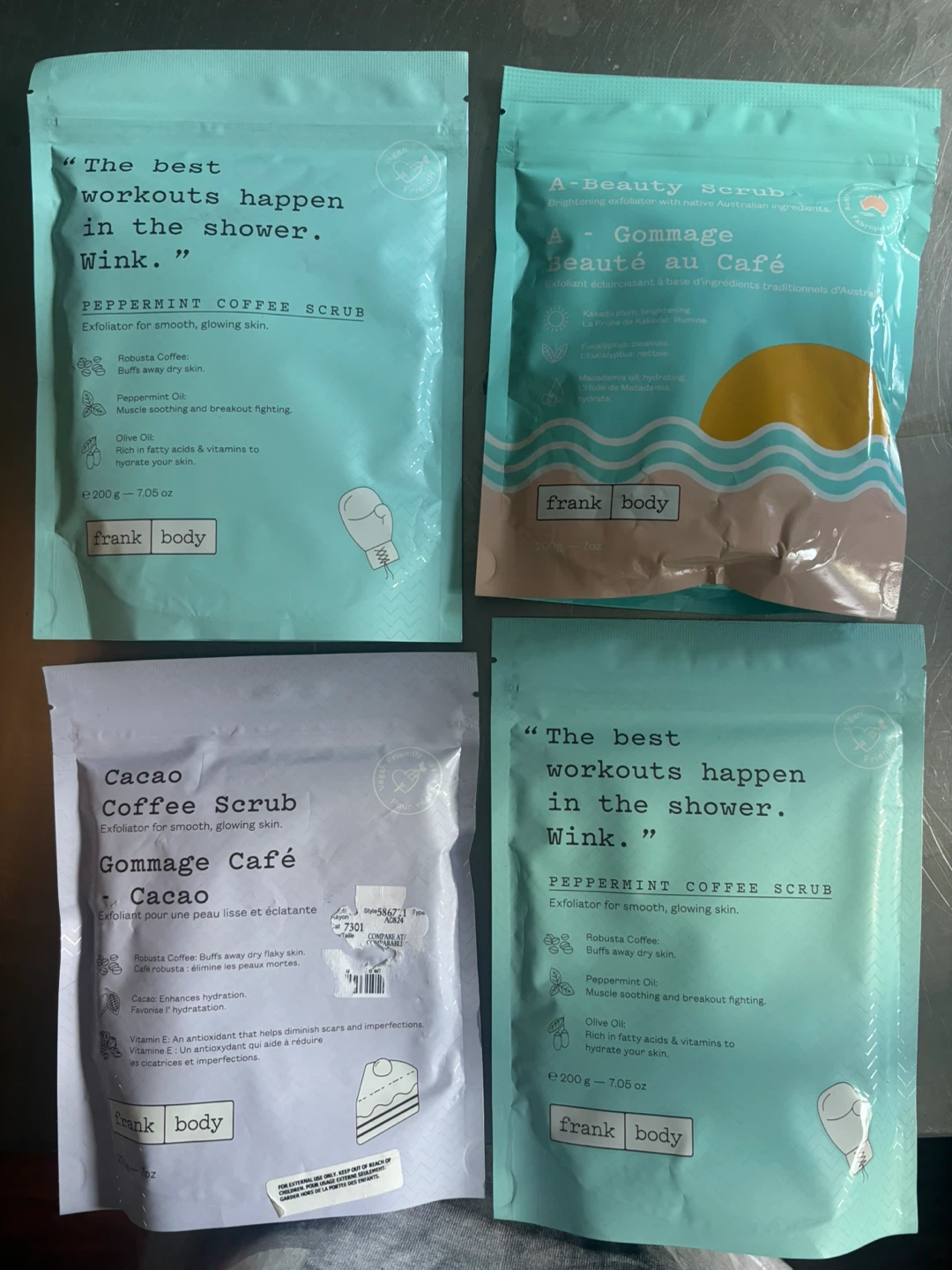 Frank Body Coffee Scrubs (200g) - 4 Pack