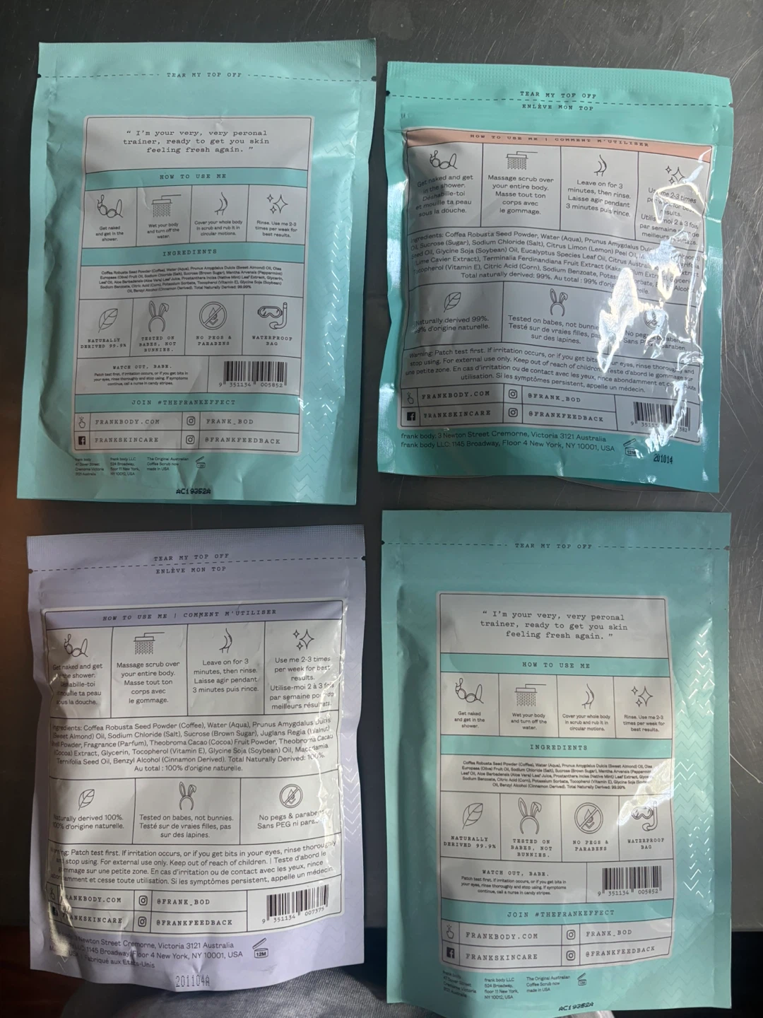 Frank Body Coffee Scrubs (200g) - 4 Pack - photo 2