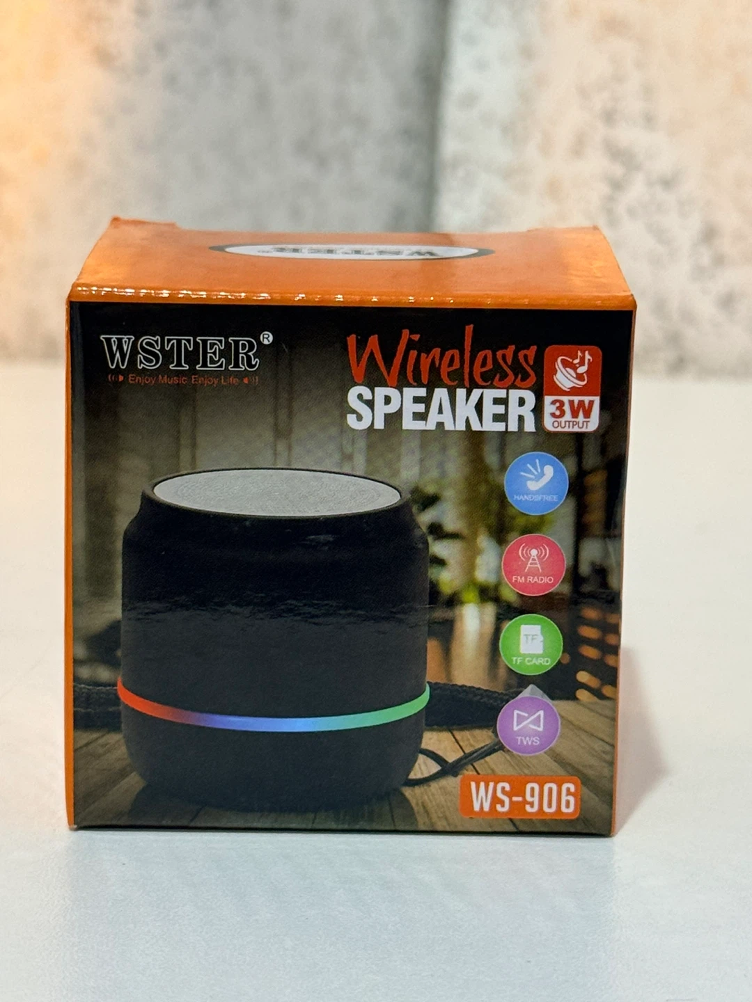 WSTER WS-906 Wireless Bluetooth Speaker - photo 3