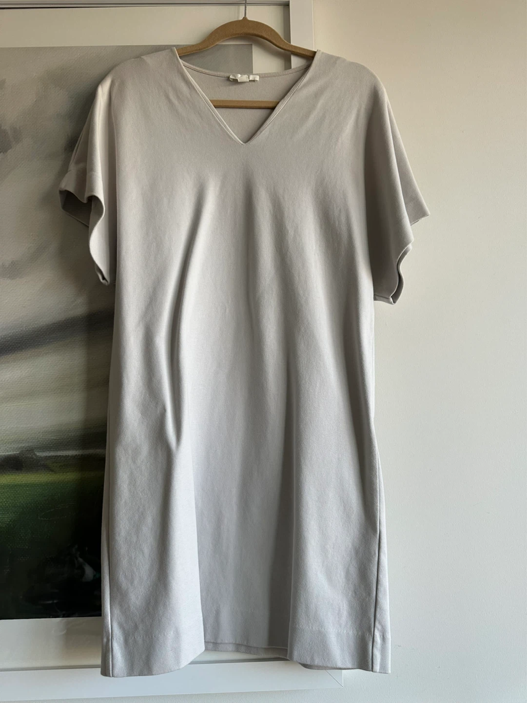 COS minimalist above the knee cotton dress