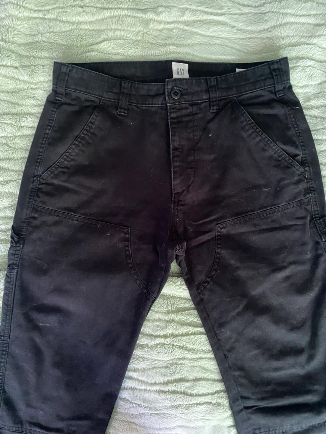 GAP Black Carpenter Pants - photo 2