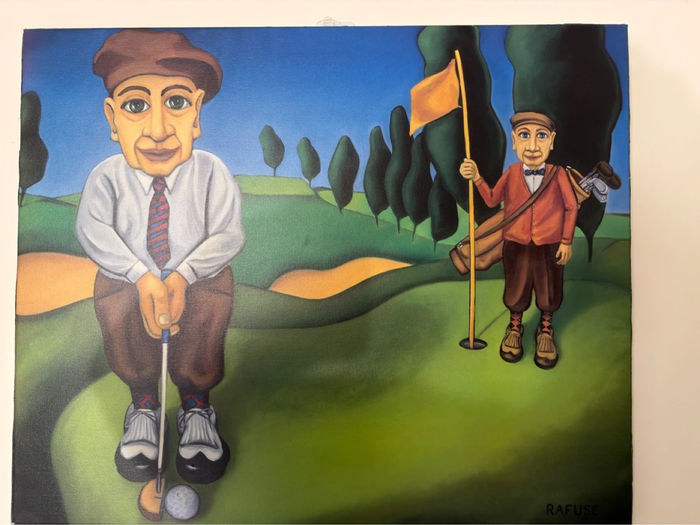 Rafuse Golf Painting
