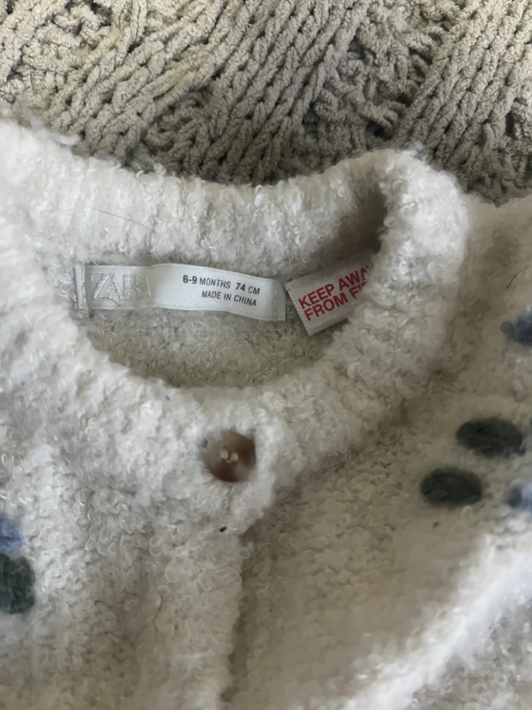 Zara Baby Girls Cardigan - 6-9 Months - photo 2