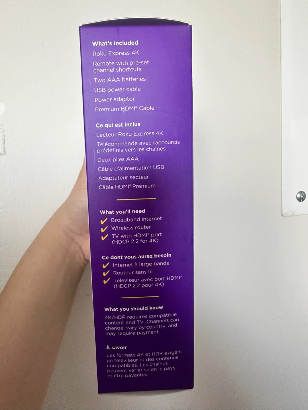Unused Roku Express 4K Streaming Media Player - photo 3