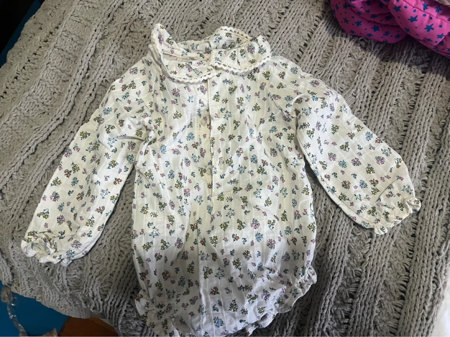 Zara Baby Girl Floral Romper - photo 3