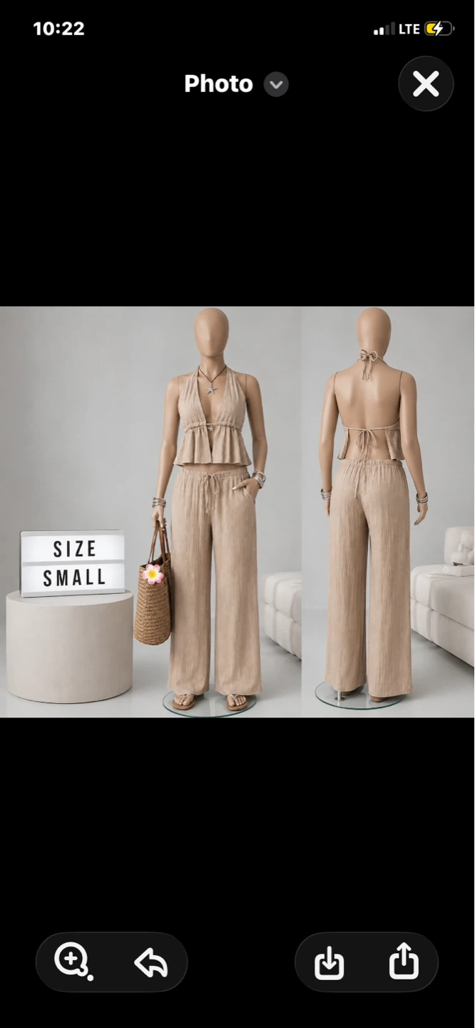 Ladies 2 piece set size small