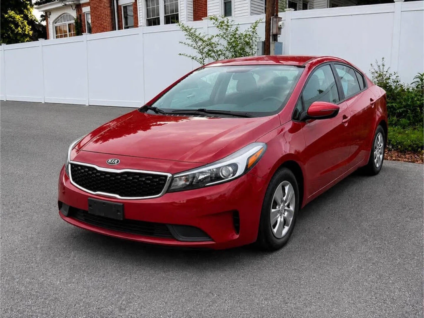 Kia Forte Red parts Trunk Lid 2018