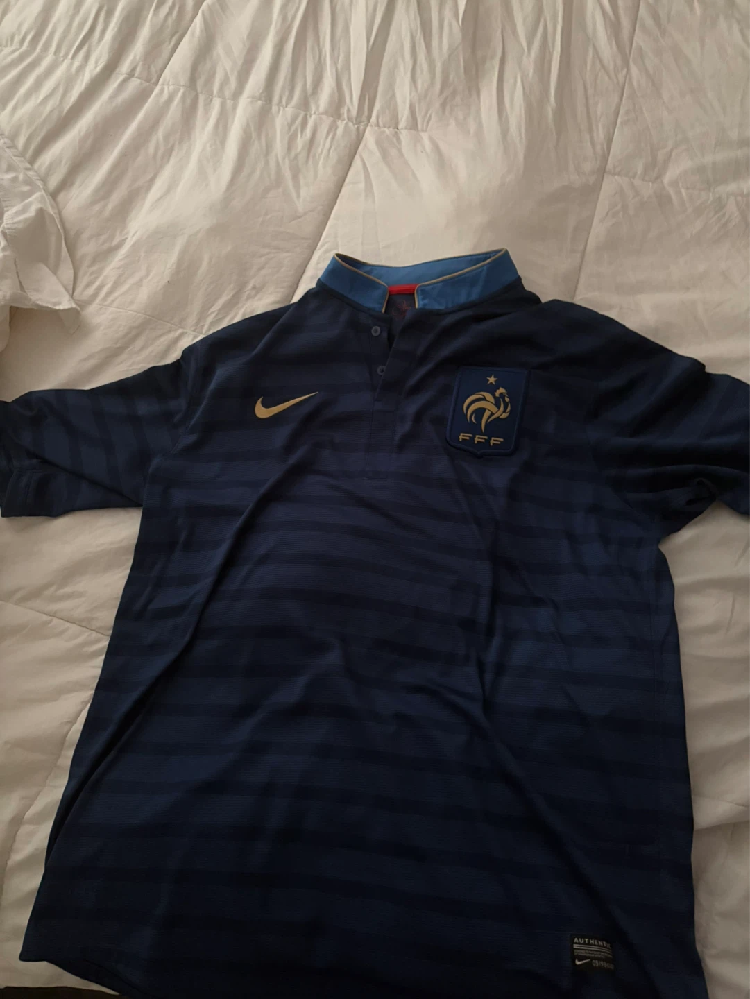 Nike France FFF Dri-FIT Polo Shirt