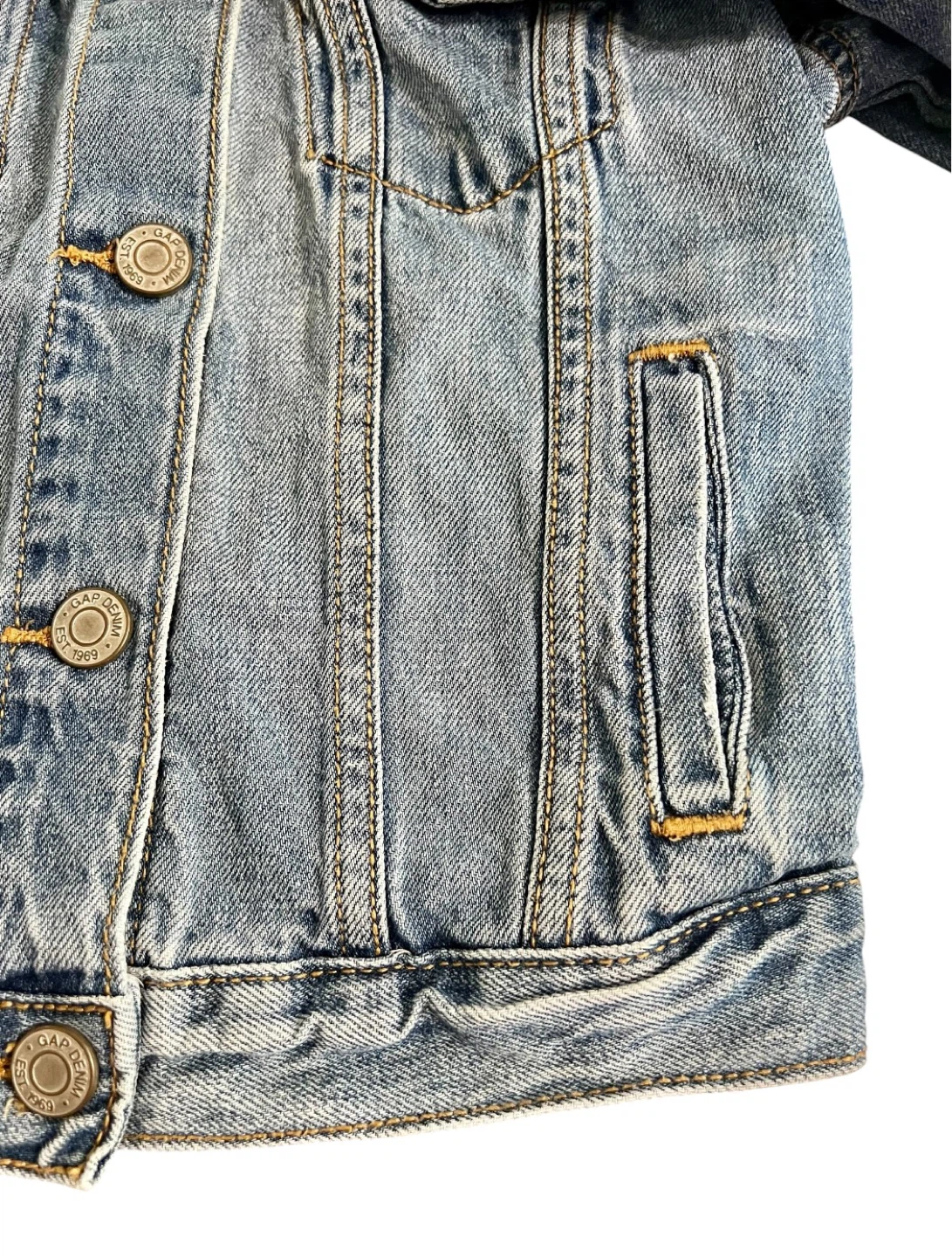 Gap x Disney Mickey Mouse Denim Jacket – Girls Med (8-9 Years) - photo 4