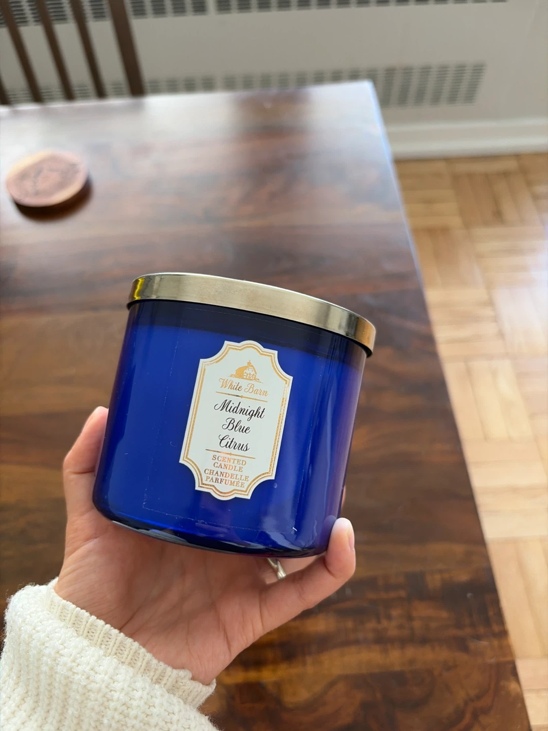 White Barn Midnight Blue Citrus Scented Candle