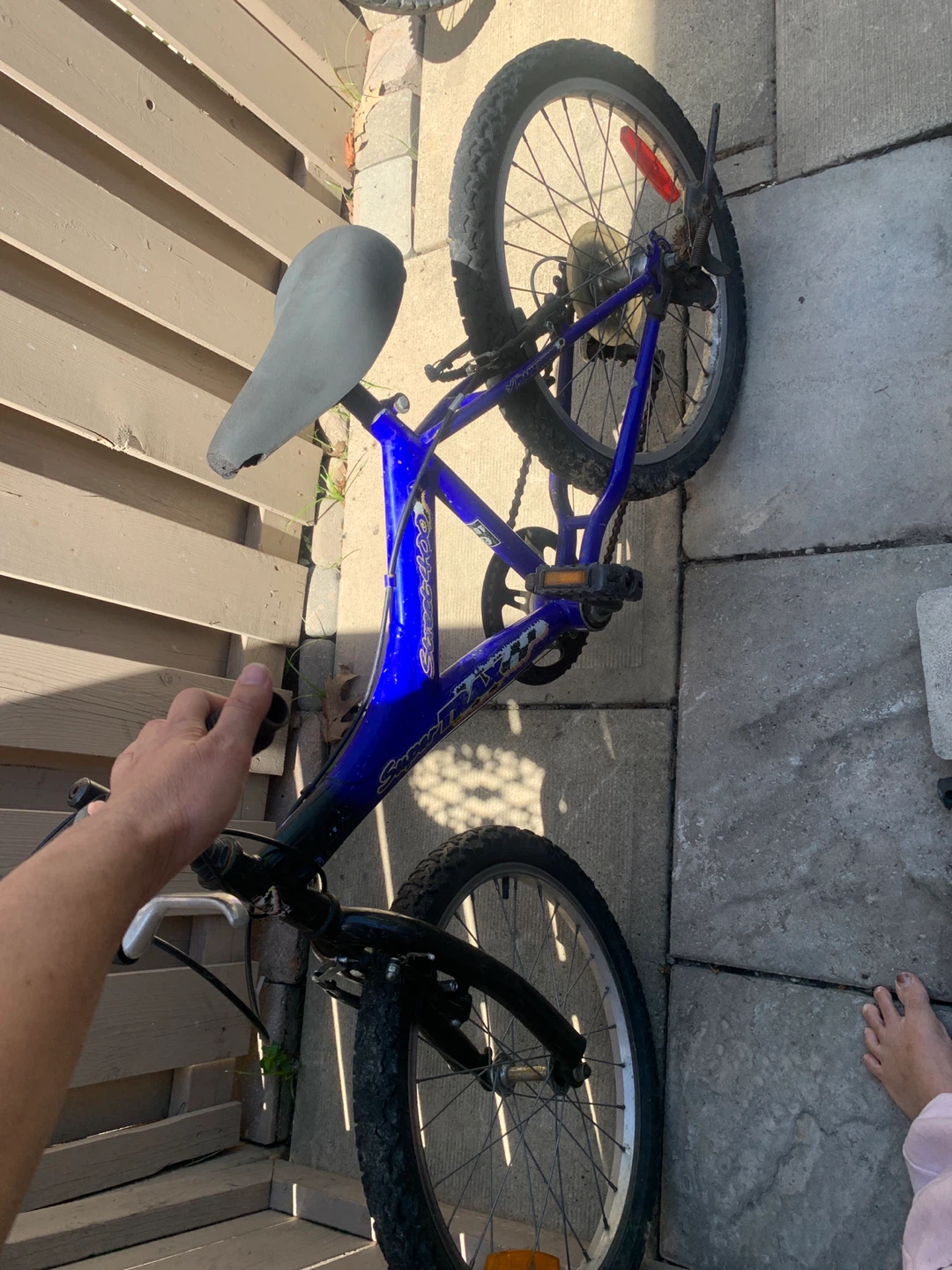 Blue Kids' Super TT Bicycle