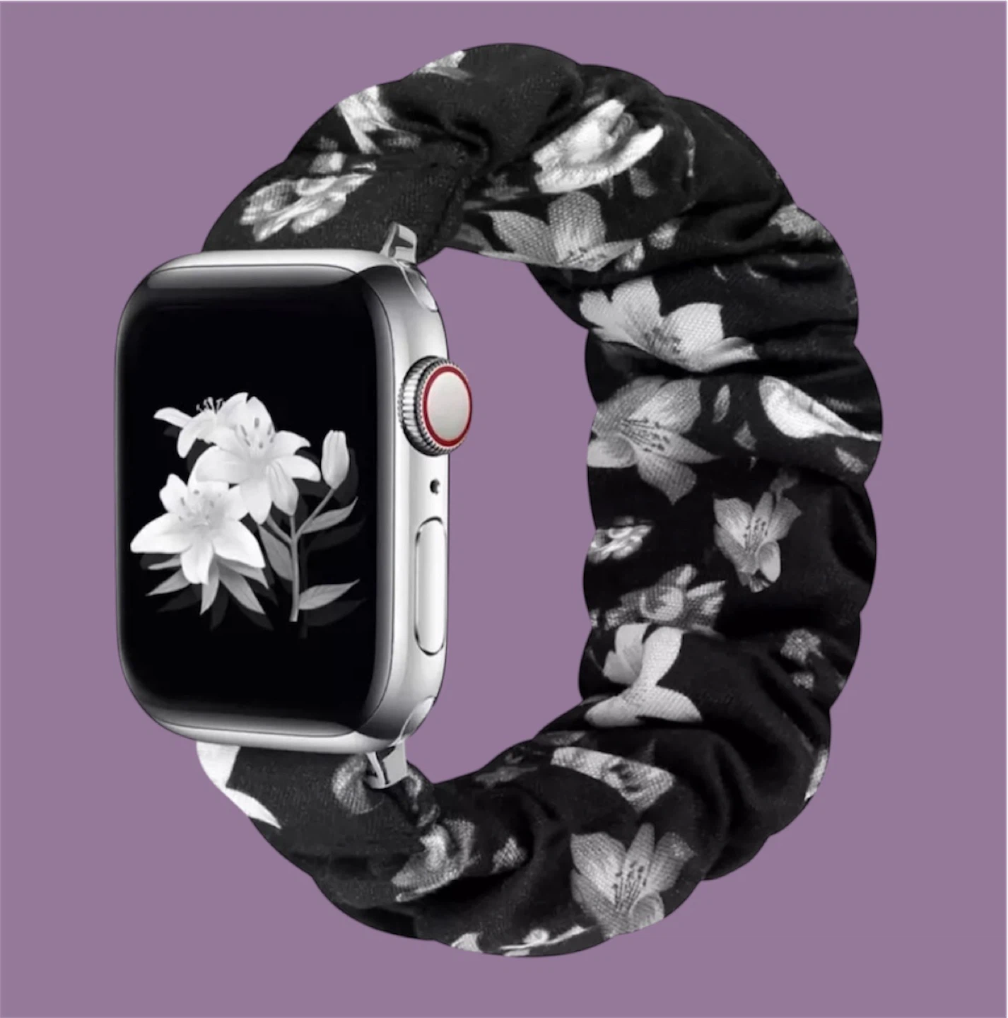 Apple Watch Bands - Braided & Floral Scrunchie Styles - photo 2