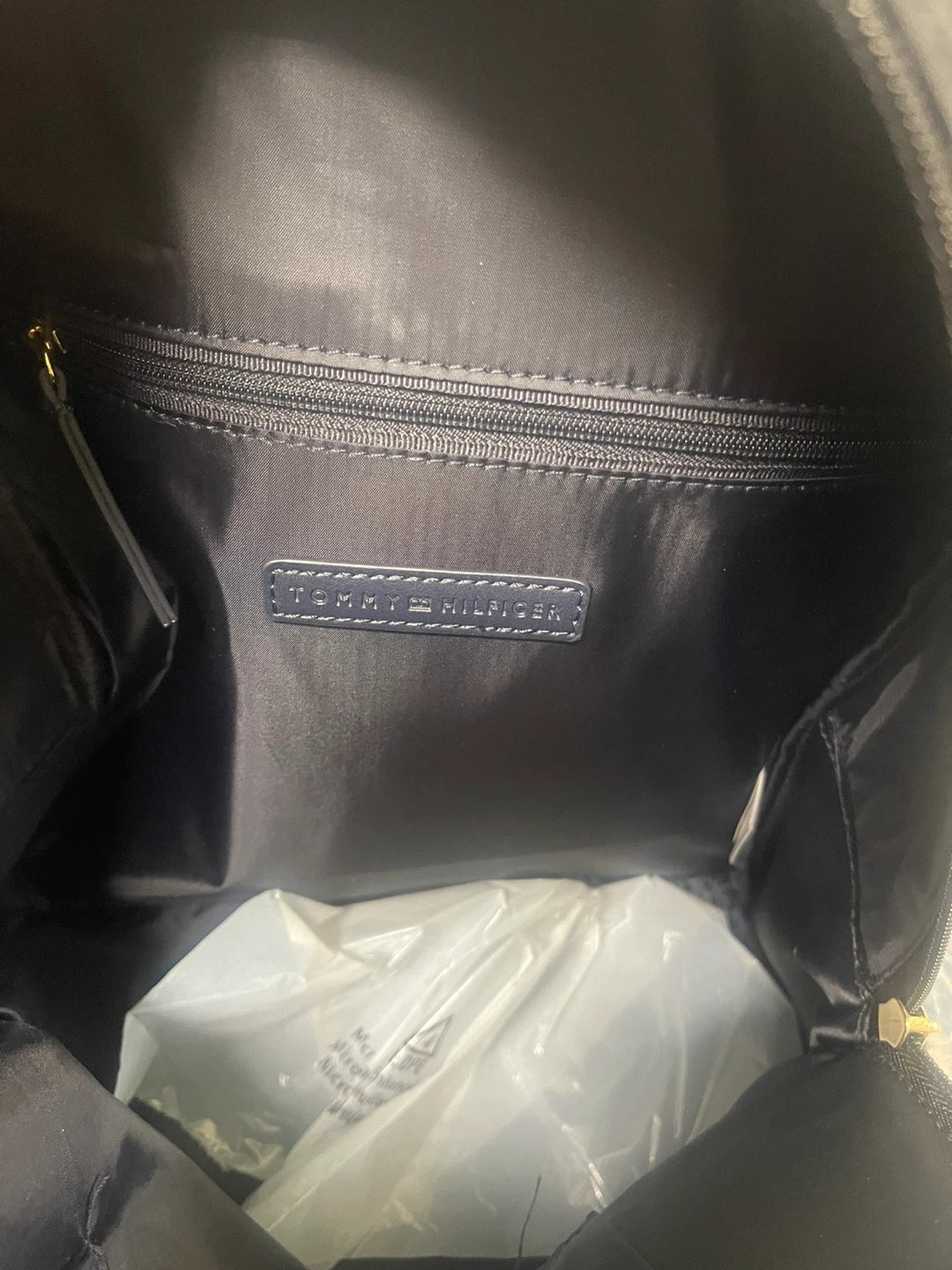 Tommy Hilfiger Black Monogram Backpack - photo 4