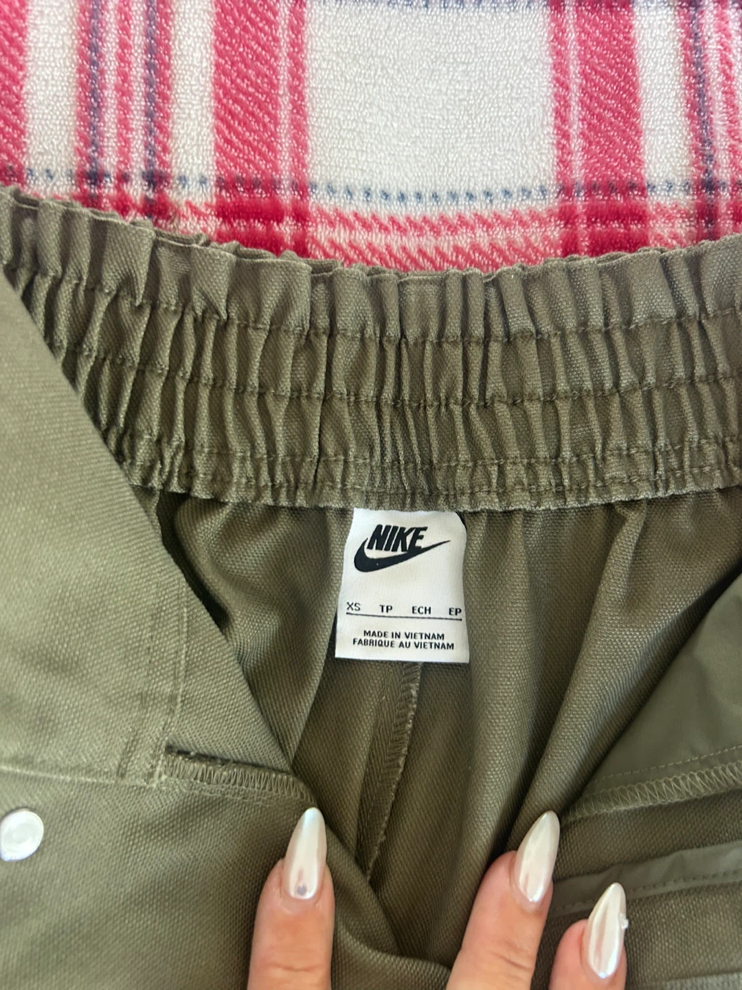 Nike Women's Olive Green Cargo Pants XS - photo 2