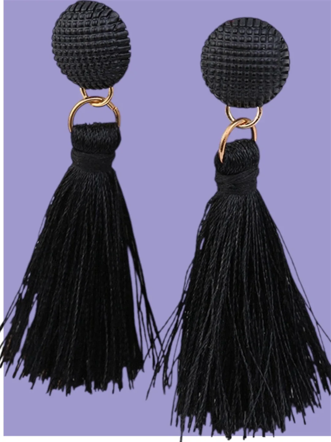 Black Tassel Earrings  3 set of $ 5 3 pair