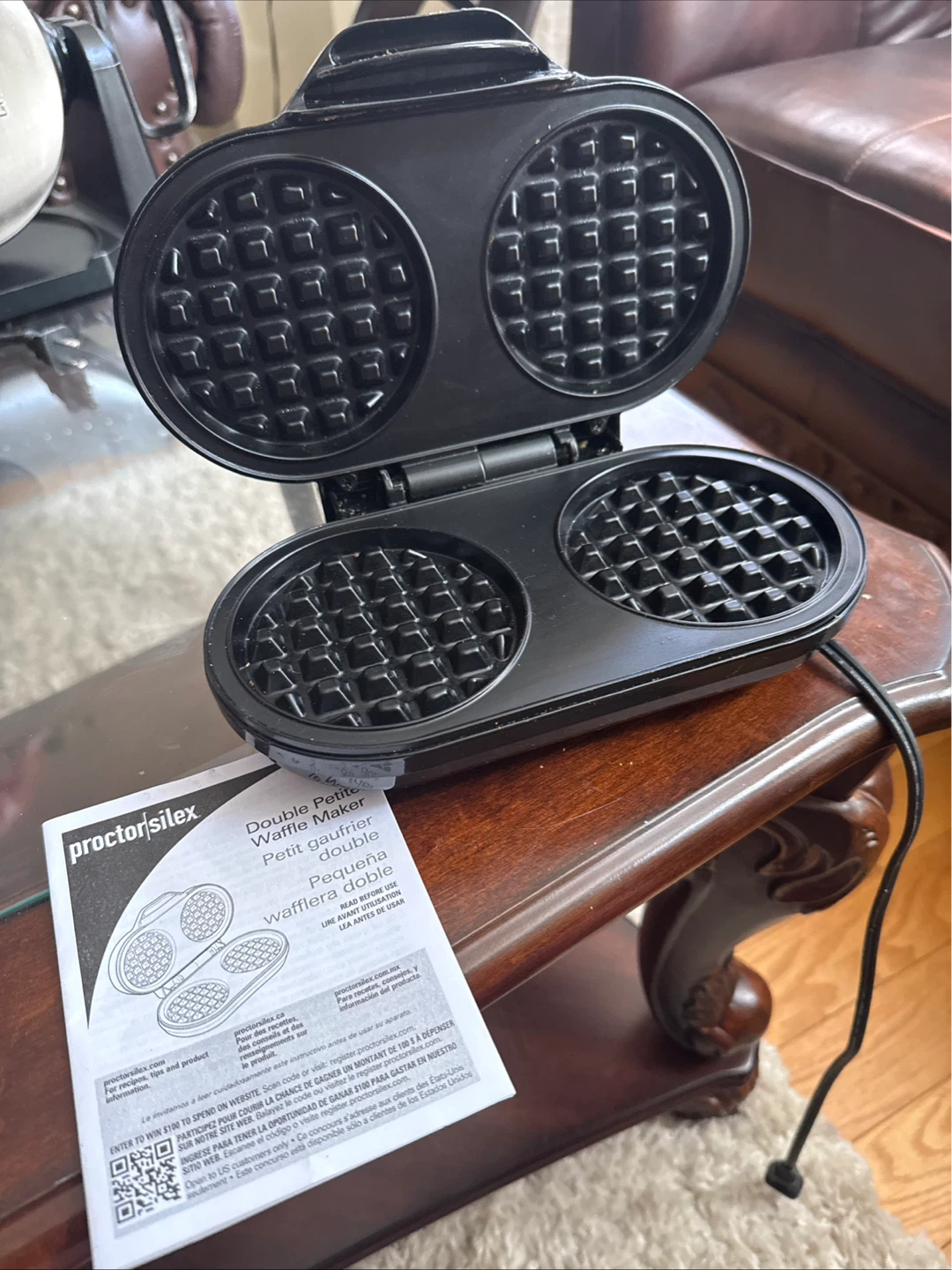 Proctor Silex Double Waffle Maker - photo 2