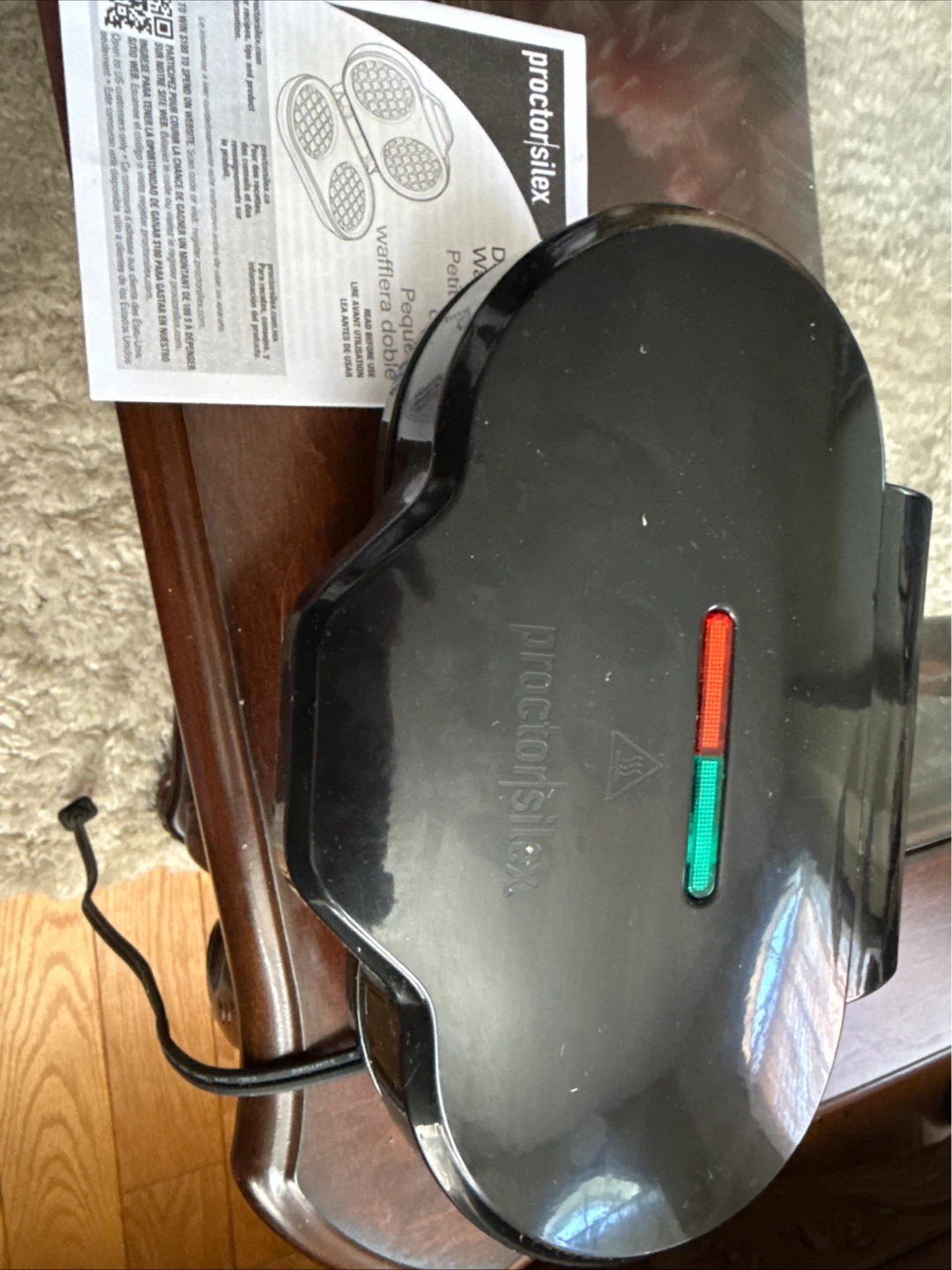 Proctor Silex Double Waffle Maker
