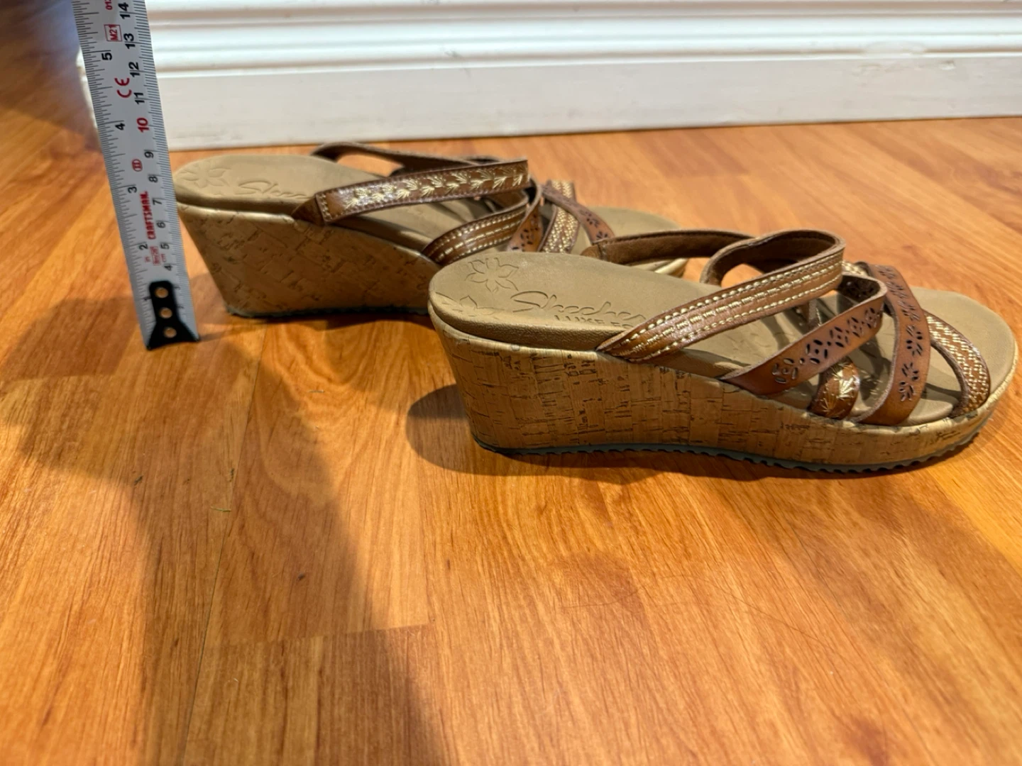 Skechers Wedge Sandals Brown - photo 3