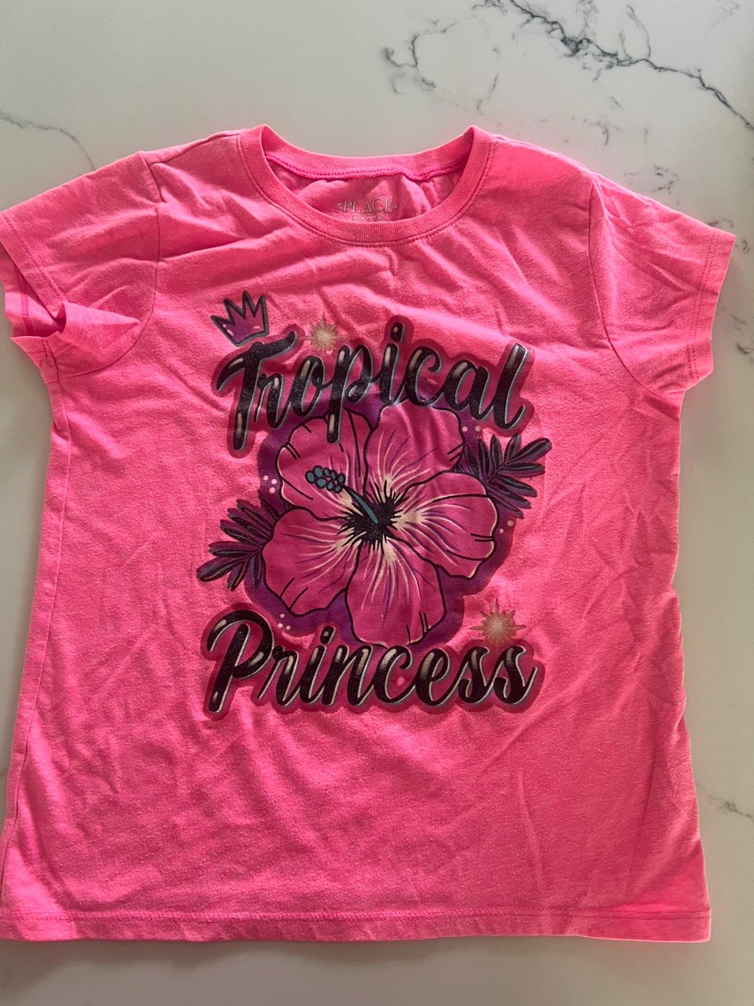 The Children's Place Girls T-Shirt ( Medium 7/8) - photo 3