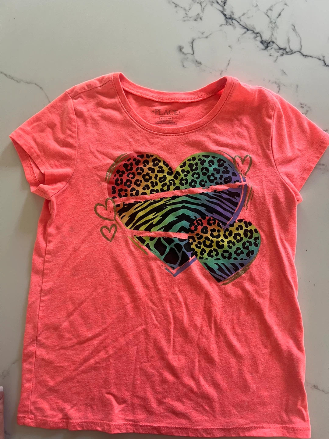 The Children's Place Girls T-Shirt ( Medium 7/8) - photo 4