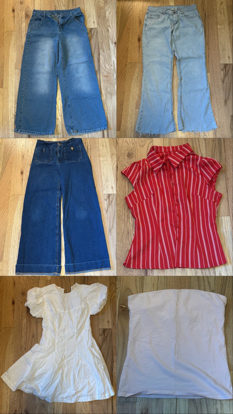 Assorted clothes