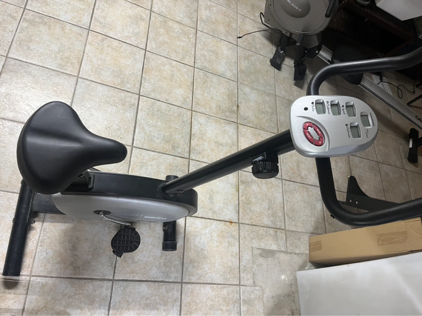 BodyFit Stationary Exercise Bike