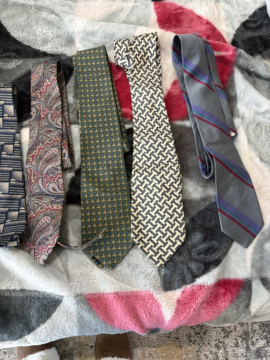 Lot of 7 Men's Ties