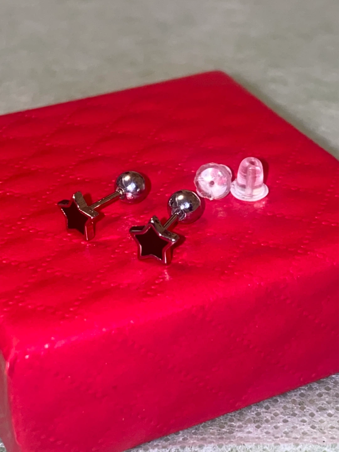 Sterling Silver Star Earrings - photo 2