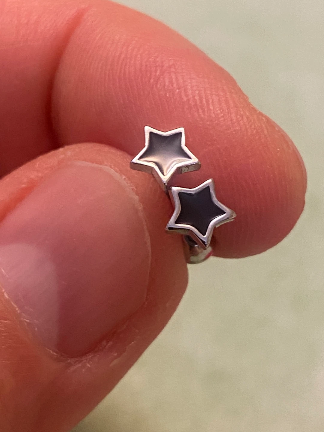 Sterling Silver Star Earrings