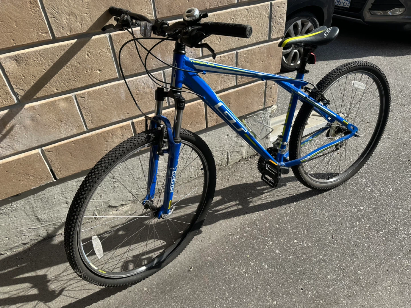 Blue GT Mountain Bike